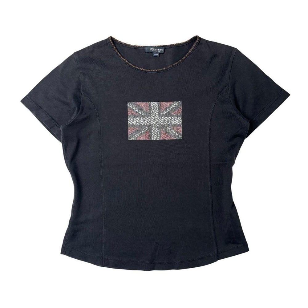 Burberry London union jack graphic baby tee